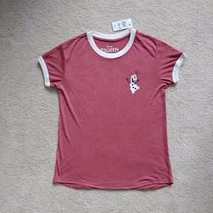 Disney Olaf Tee Shirt Women's Medium NWT